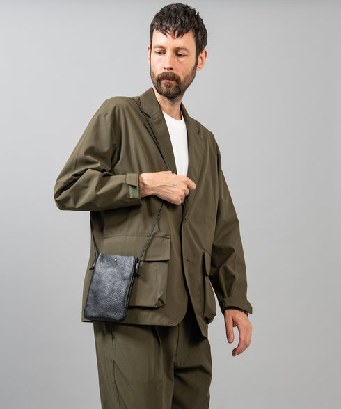 MR.OLIVE E.O.I / MILANO GRAIN LEATHER / SINGLE TINY SACOCHE ミスターオリーブ イーオーアイ/ミラノグレインレザー/シングルティニーサコッシュ